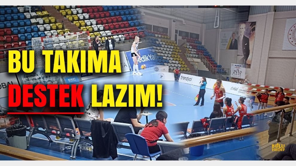 Bolu Belediyespor'un yedek kulübesinde sadece 3 yedek isim vardı!