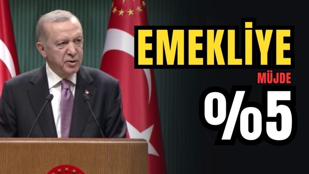 Emekli zam müjdesi!