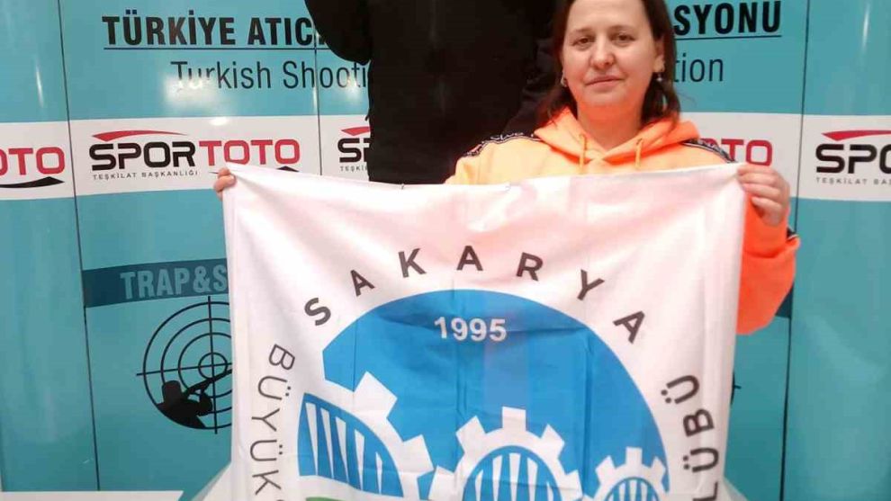 Büyükşehir sporcusundan Türkiye Şampiyonluğu'na tam isabet