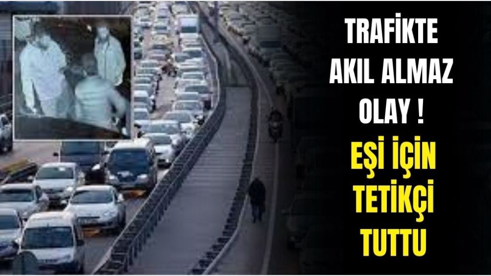 Trafikte eşiyle tartışan adamı bulup tetikçiye kurşunlattı