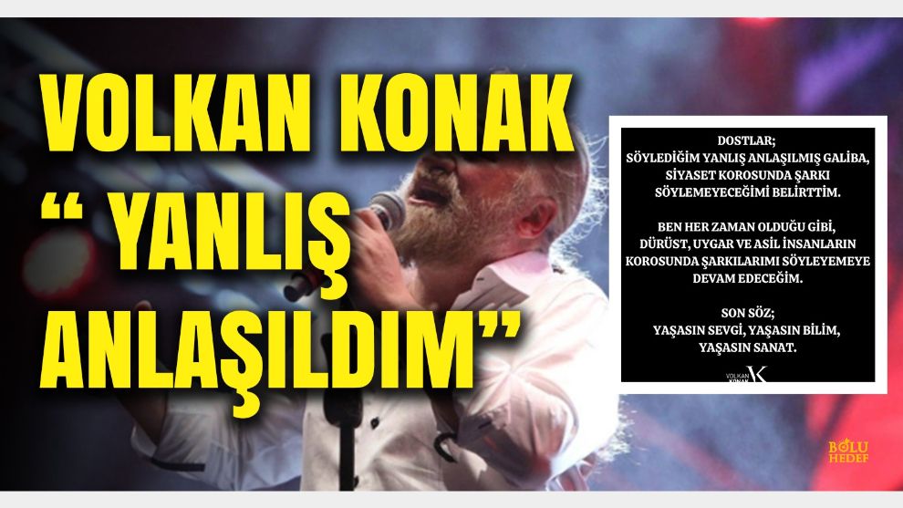 Volkan Konak, Müziği Bıraktığı İddialarını Yalanladı: 