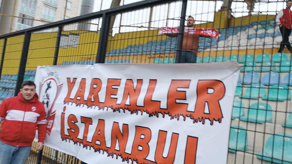 1300 TL Bilet fiyatı onları yıldırmadı: Yarenler İstanbul Tuzla'da!