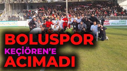 Boluspor geriden gelerek kazanmayı bildi: adım adım Play-off'a!