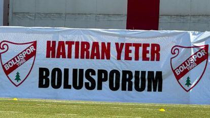 Boluspor tesislerinde Ferdi Tayfur esintisi: "Hatıran Yeter"