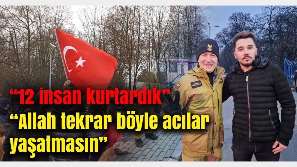 6 Şubat Maraş ve Pazarcık depremleri: USAR Timi Polonya'da Semih Erdoğdu ve gurbetçilerimiz karşılamıştı