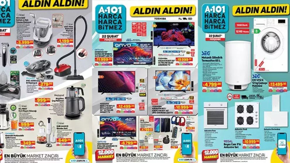 A101 22 Şubat 2024 İndirimleri ve Fırsatları: A101 Haftanın İndirimleri!