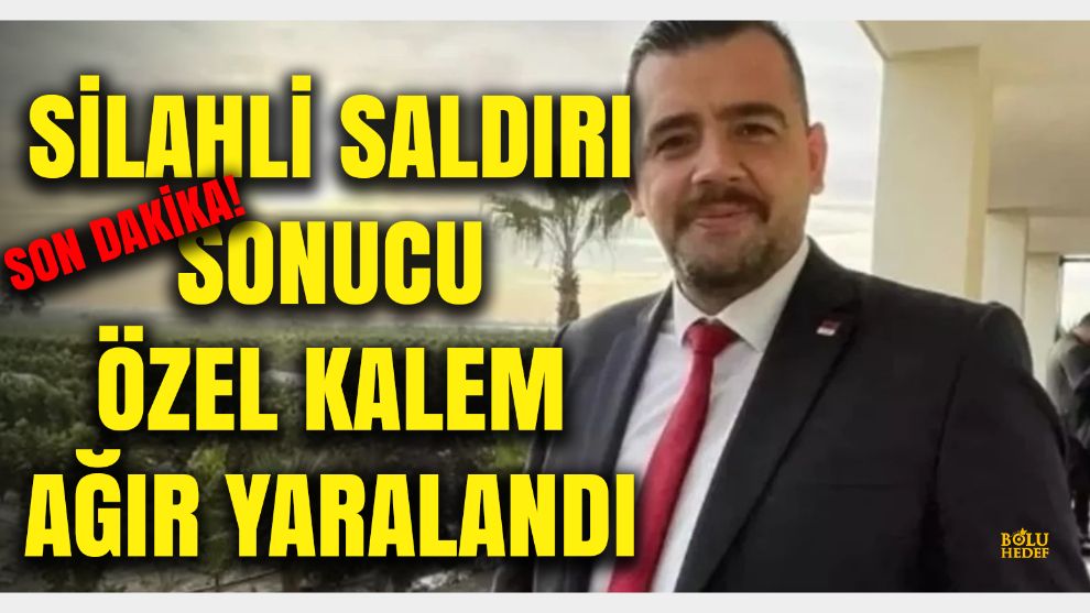 Adana Büyükşehir Belediye Binasında Silahlı Saldırı!