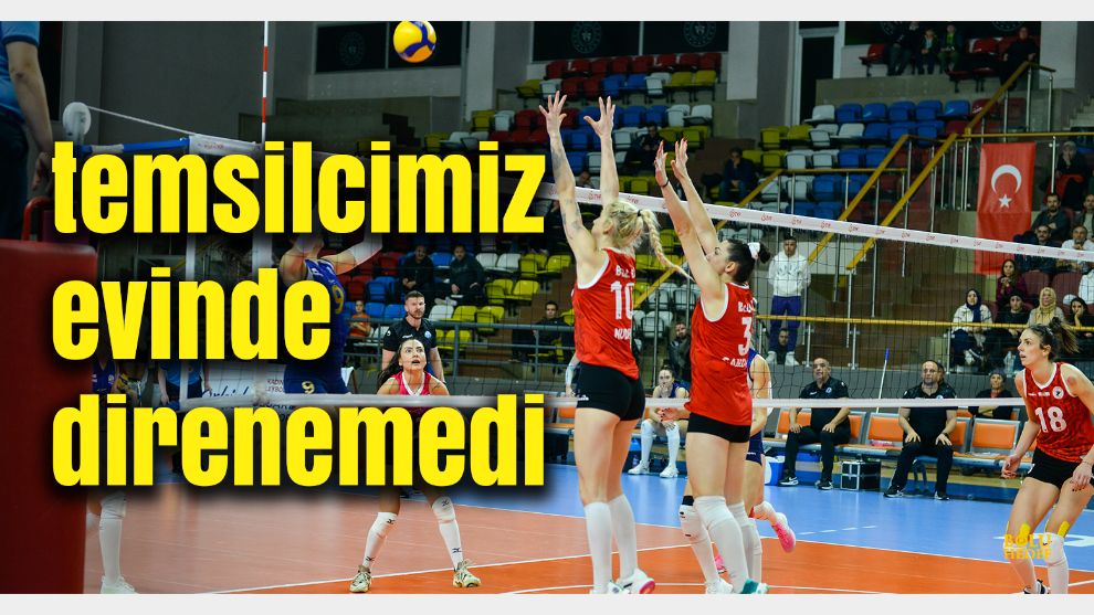 Bolu Belediyespor evinde Ereğli Belediye'ye mağlup oldu