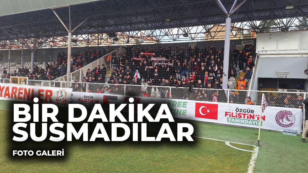 Boluspor taraftarları Ankara'yı inletti: Bir dakika susmadılar