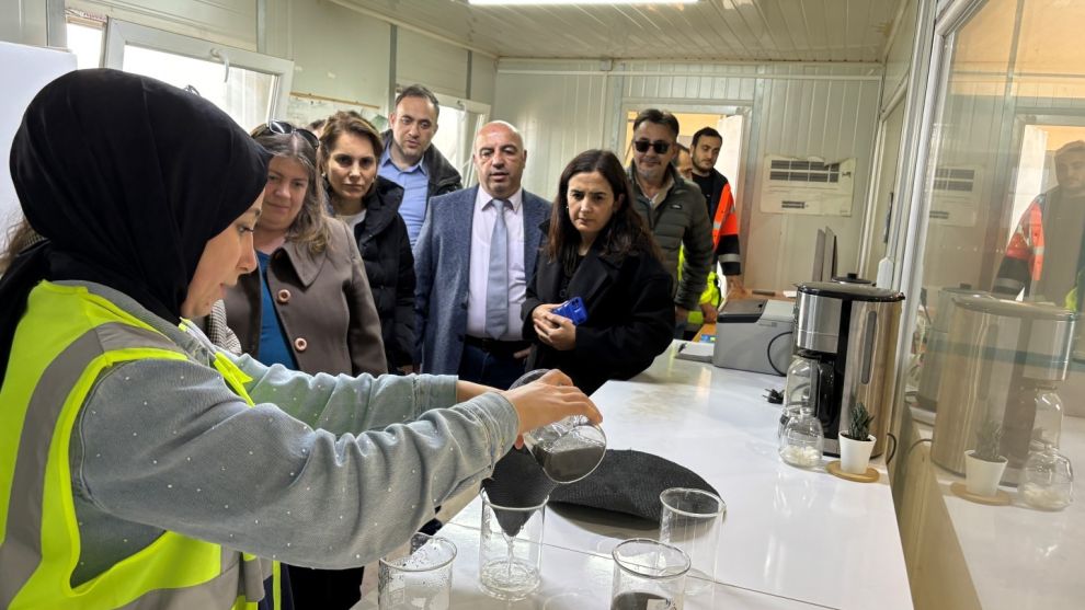 Bakanlık heyeti Türkiye’nin en büyük çevre projesini yerinde inceledi