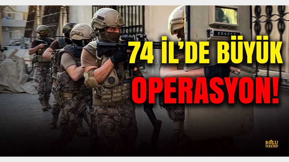İçişleri Bakanı Ali Yerlikaya açıkladı: Bolu, Sakarya, Ankara, Düzce, Kocaeli dahil ilde büyük operasyon!