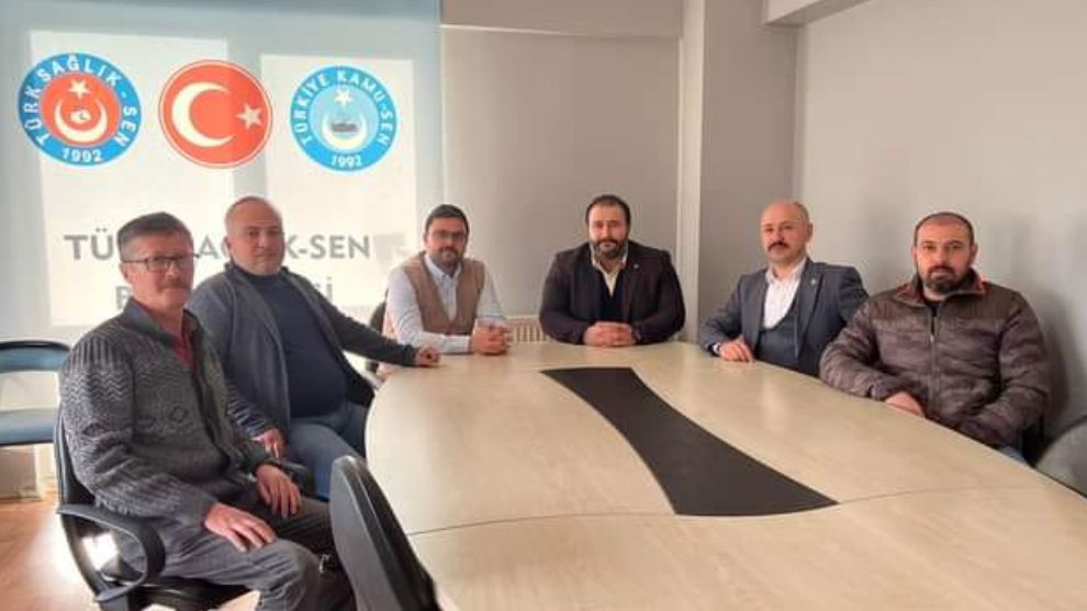 Türk Sağlık Sen Bolu Şube Başkanı Furkan Özübek 