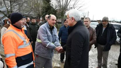 Alıçören Köyü'nde Yangın, 4 Hayvan Telef oldu
