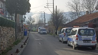 Bolu'da sabah saatlerinde korkutan yangın