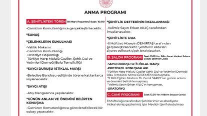Çanakkale Şehitleri  Anılıyor…