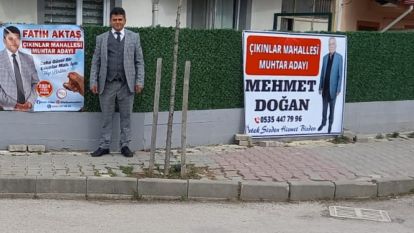 Çıkınlar Mahallesinde 7 Muhtar adayı  hizmet için yarışta