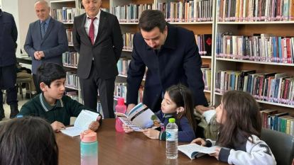 Mudurnu Kaymakamı ve Kurum Amirleri Okuma Etkinliğinde Buluştu