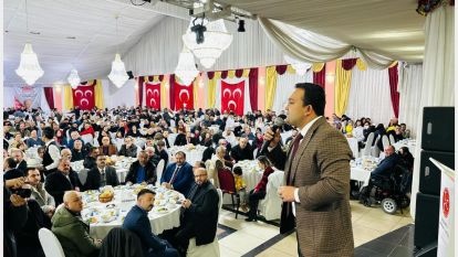 SANAYİ ESNAFINDAN MHP'NİN İFTARINA BÜYÜK İLGİ