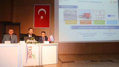 TARIM VE KIRSAL KALKINMA DESTEKLERİ BİLGİLENDİRME TOPLANTISI YAPILDI