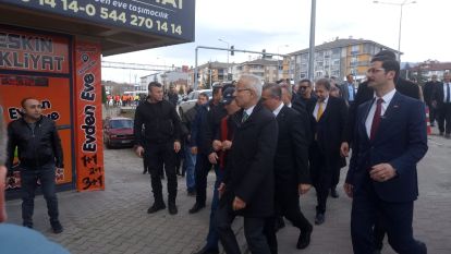 Ulaştırma ve Altyapı Bakanı Uraloğlu Bolu'da