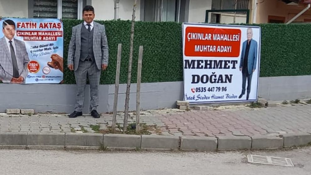 Çıkınlar Mahallesinde 7 Muhtar adayı  hizmet için yarışta