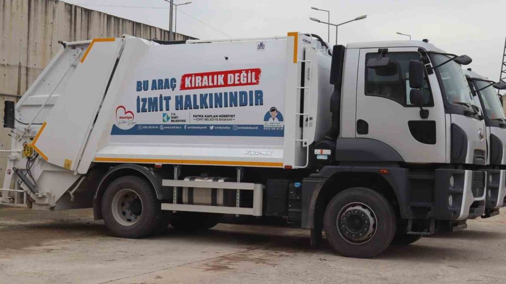 İzmit’in araç filosuna 4 yeni araç daha dahil oldu