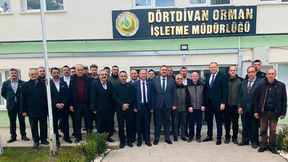 İsmail Akgül Dörtdivan'da MHP rüzgarı estirdi