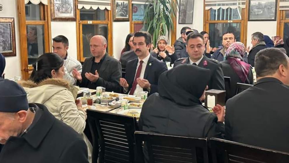 Mudurnu ilçesinde,Şehit ve Gazilere İftar programı düzenlendi