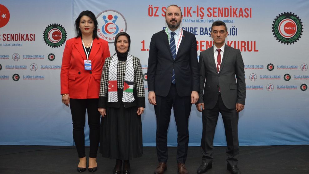 Öz -Sağlık İş Sendikası Bolu Şubesi'nin 1. Olağan Genel Kurulu yapıldı.