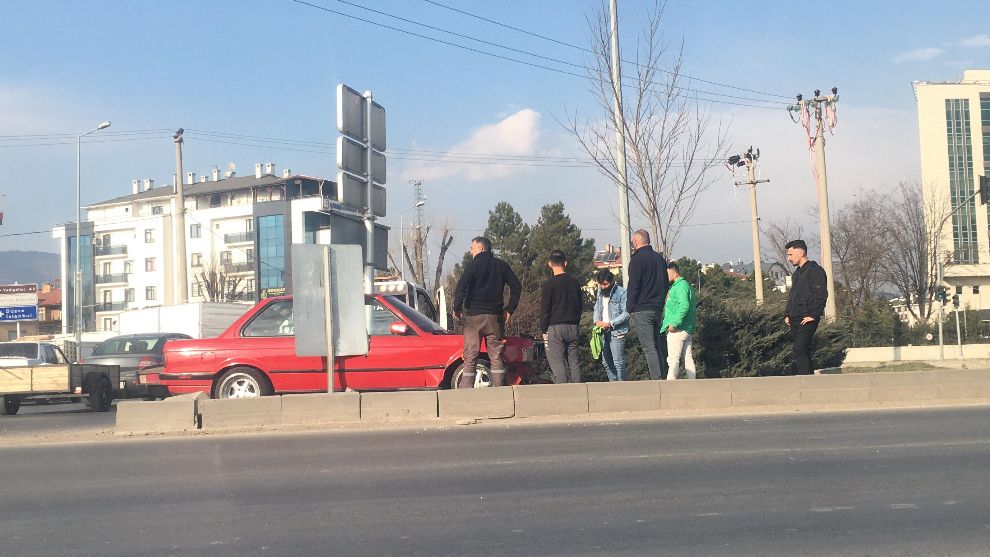 SANAYİ KAVŞAĞI ADLİYE ÖNÜNDE KAZA