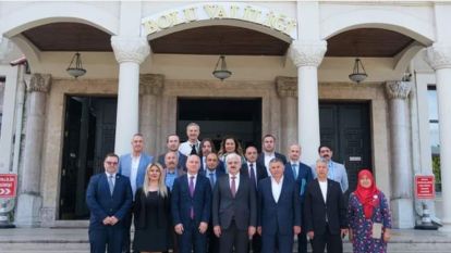 15-22 Nisan Turizm Haftasında Vali Erkan Kılıç'a ziyaret...