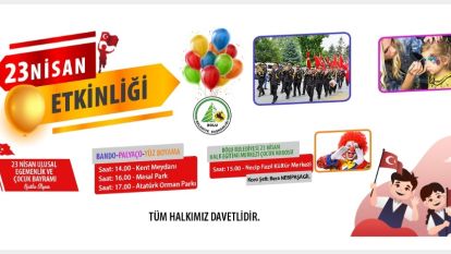 23 Nisan etkinliklerle kutlanacak