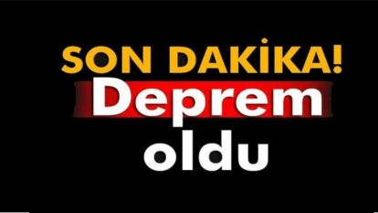 Bolu'da bir sarsıntı daha! Depremlerin ardı arkası kesilmiyor