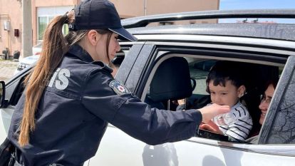 "Dörtdivan İlçe Emniyet Amirliği Trafik Ekiplerinden Bayram Denetimi"