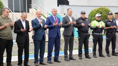 Düzce emniyeti adak kesti