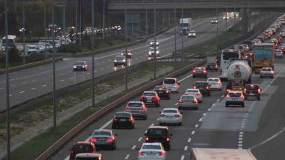 TEM'in Bolu geçişinde tatilcilerin trafik çilesi