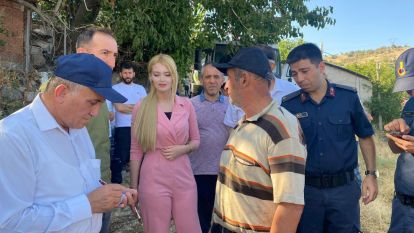 Kaymakam Tuğçe Orhan Seben'e veda etti