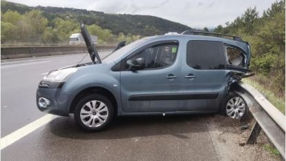 Rüzgarlar Köprüsü Mevkiinde Tek Taraflı Trafik Kazası: 3 Yaralı Kurtarıldı
