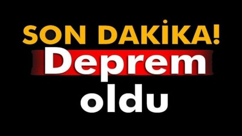 Bolu'da deprem paniği