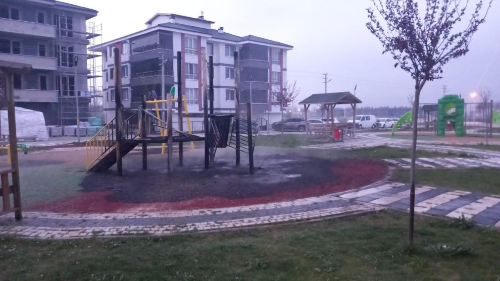 Bolu'da Park Yangını Şüphelisi Yakalandı