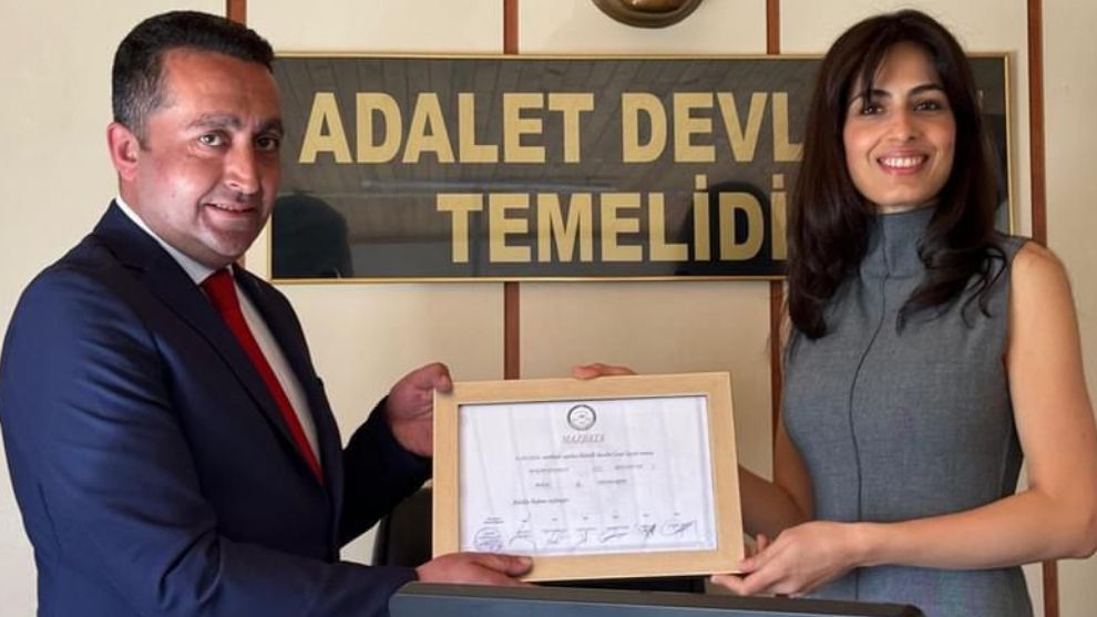 Doğan Onurlu Mazbatasını aldı