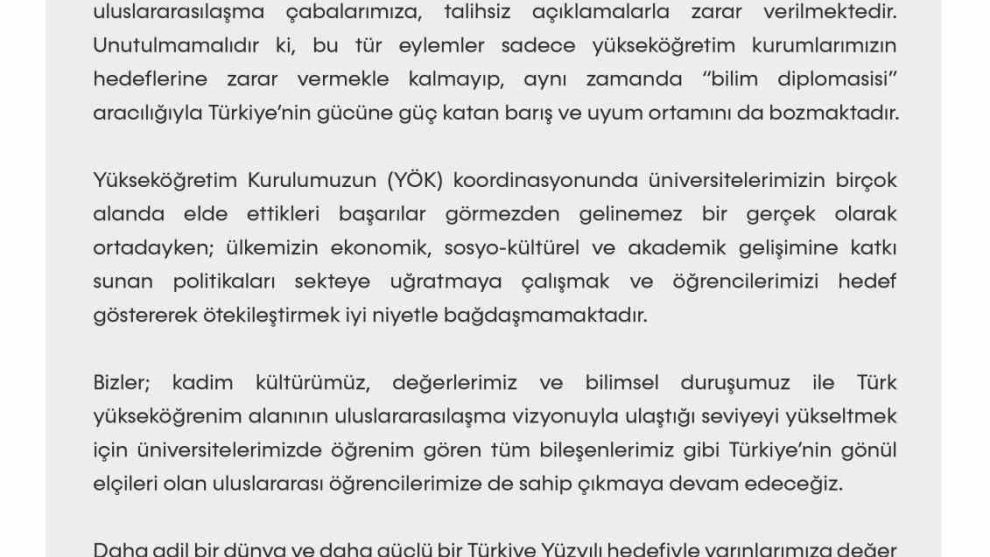17 üniversiteden ortak bildiri: 