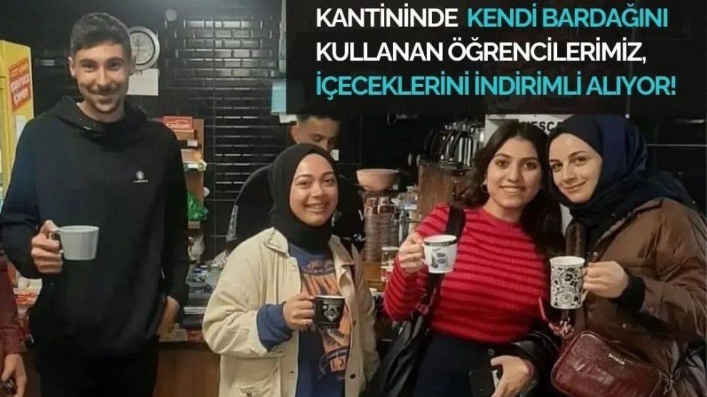 Bardağını getir içeceğini indirimli al