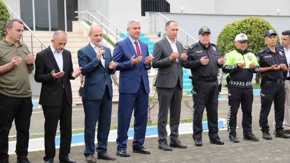 Düzce emniyeti adak kesti