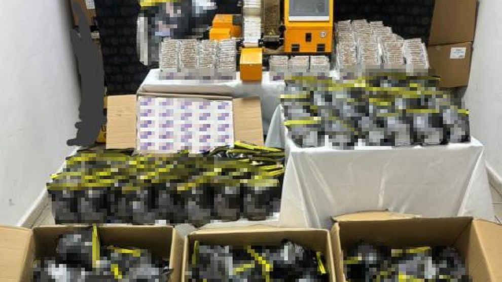 Karabük’te 58 bin makaron ile 22 kilogram tütün ele geçirildi