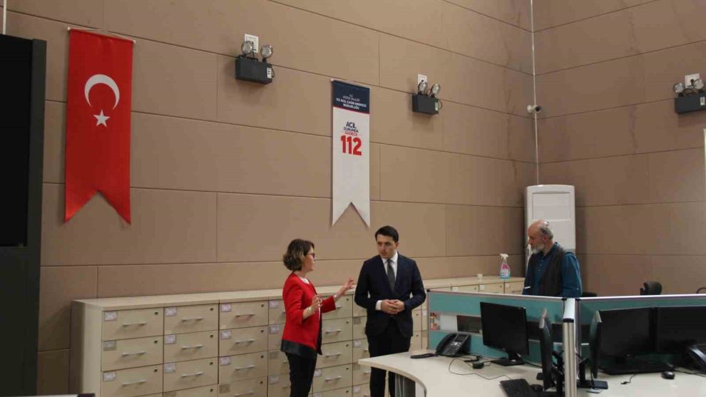 Kaymakam çalışmaları yerinde inceledi