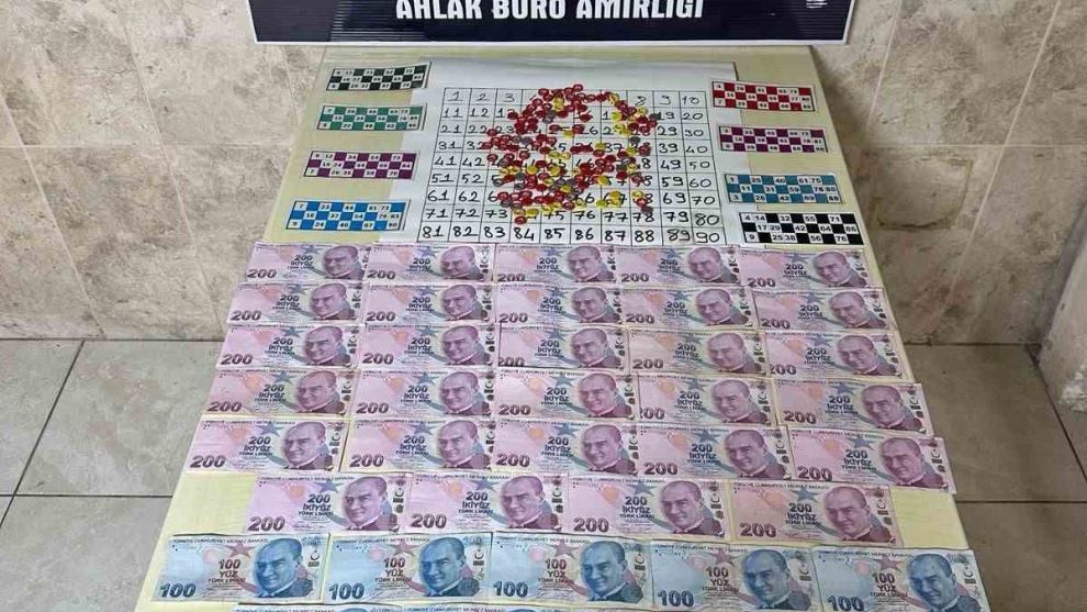 Kocaeli’de kumar operasyonu: 6 kişiye 38 bin TL ceza