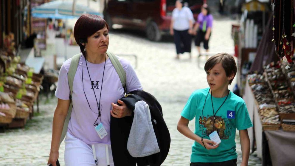 Rus kafile 3 ay aradan sonra yeniden Safranbolu’da