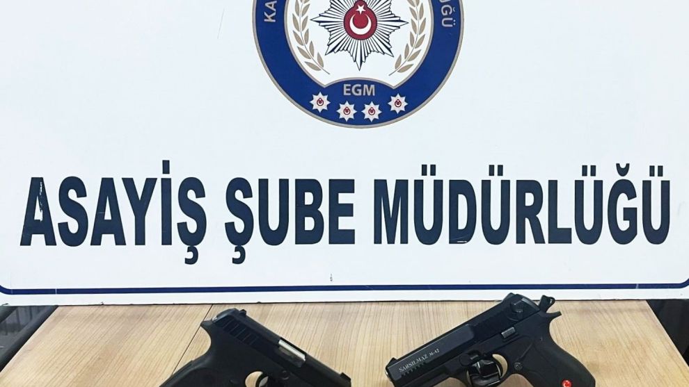 Silahla havaya ateş eden şahıslar yakalandı
