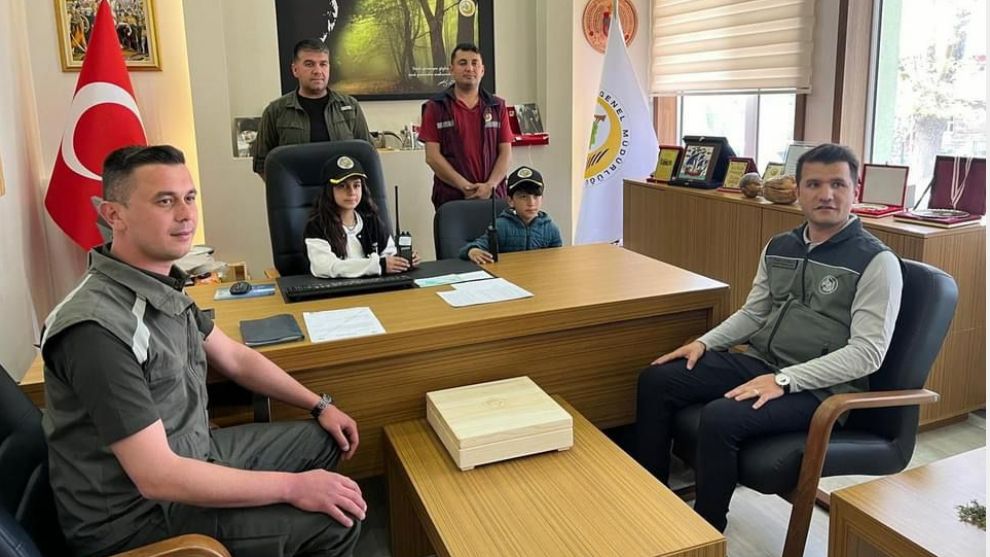 Kıbrıscık Orman İşletme Müdürlüğüne Minik Ziyaretçiler: 23 Nisan Etkinliği